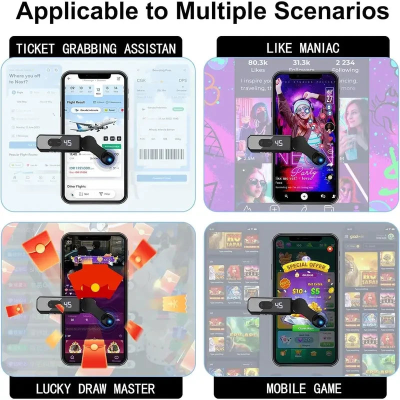 Wireless Phone Screen Auto Clicker