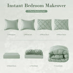 Ultra Soft Fluffy Comforter Bedding Set