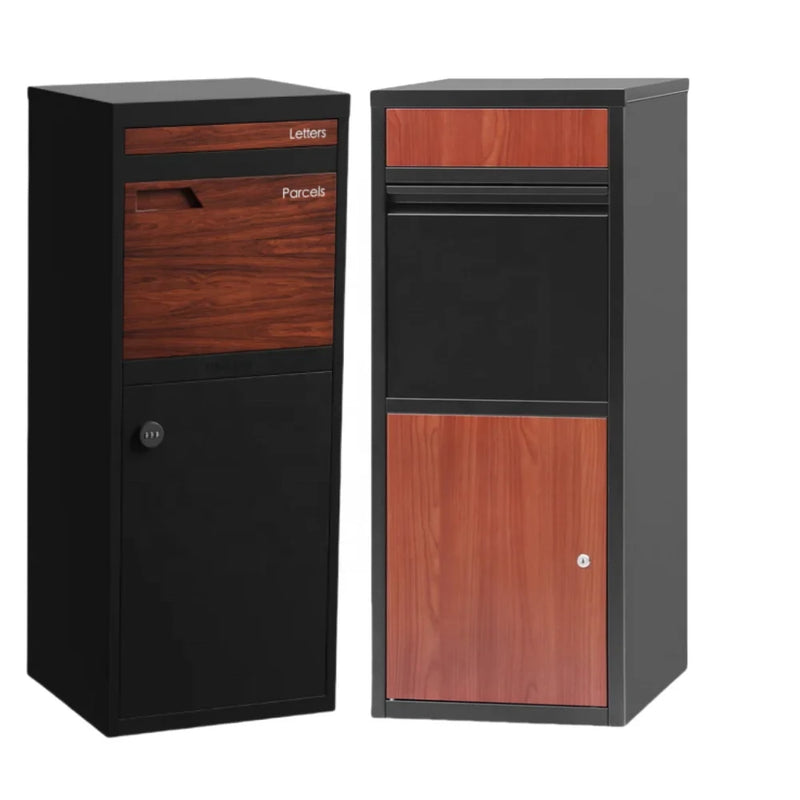 Metal Wood Parcel Drop Box