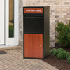 Metal Wood Parcel Drop Box