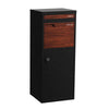 Metal Wood Parcel Drop Box