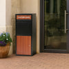 Metal Wood Parcel Drop Box