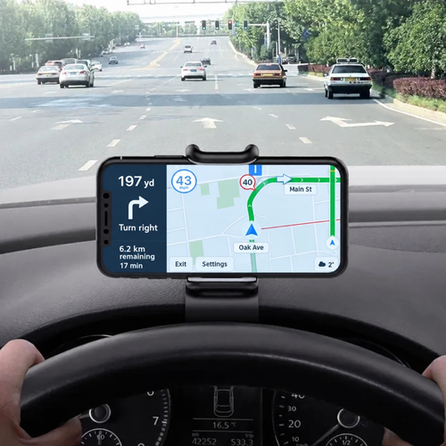 Rotatable Dashboard Car Cell Phone Holder